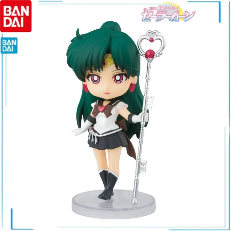 

In Shelf BANDAI SAILOR MOON Meiou Setsuna Kaiou Michiru Sailor Saturn Anime Figures Genuine Action Figure Kids Brinquedos