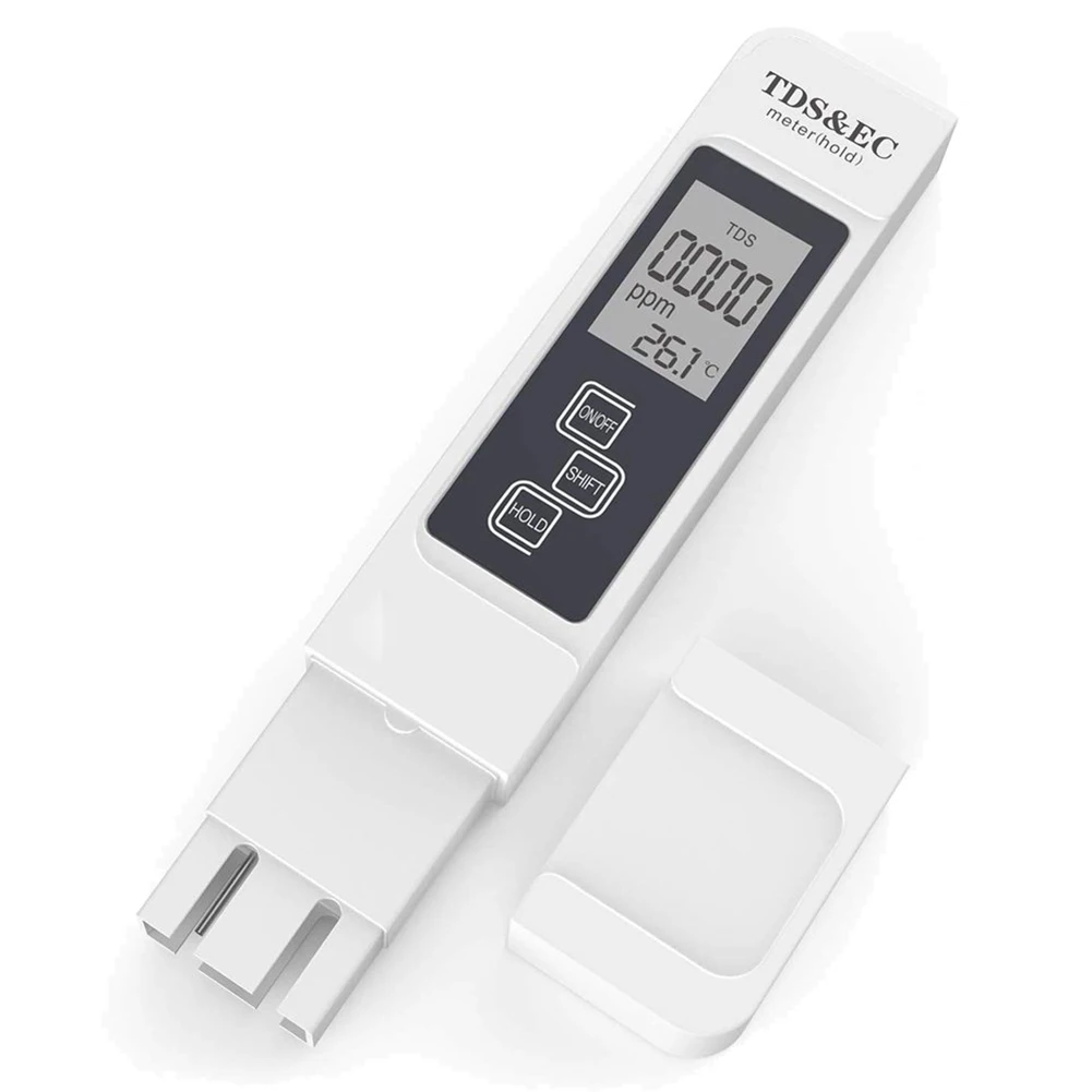 

Temperature Meter Water Tester Water Quality Meter TEMP PPM Tester Temperature Meter 0-9999ppm Multifunctional