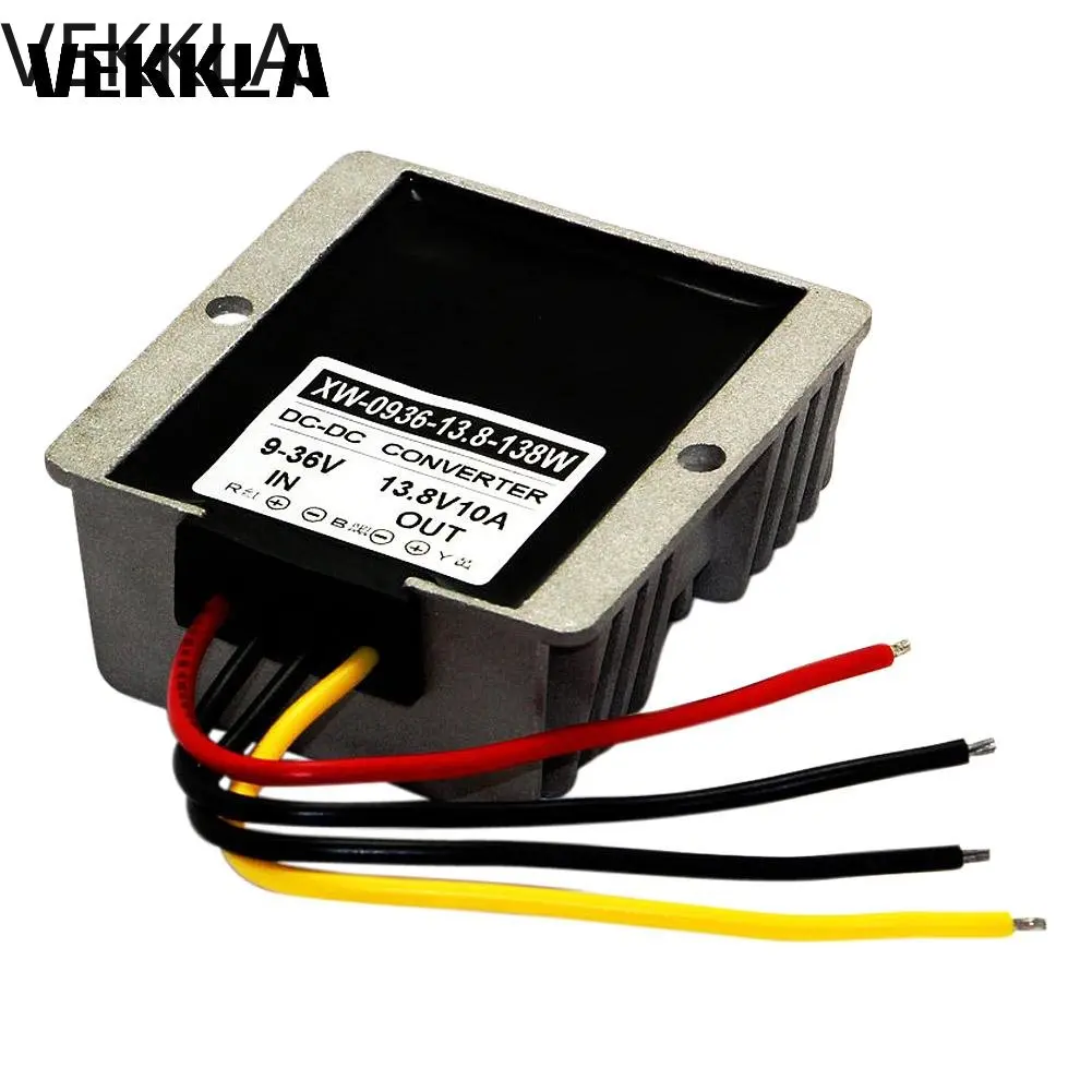 Водонепроницаемый понижающий модуль регулятора мощности постоянного тока 9 В/36 В до 13,8 В 10 А 138 Вт, преобразователь для промышленного электрического оборудования