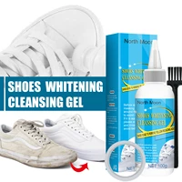 100ml shoes cleaner cleaning shoes whitening gel shoe brush shoe cleaning sneakers with tape