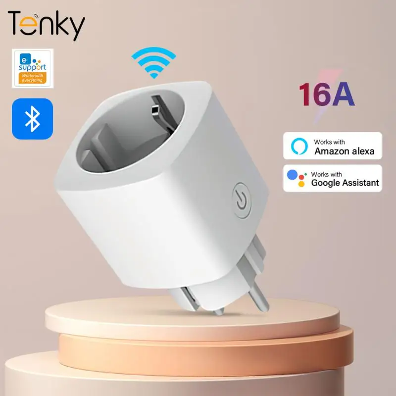 

Умная розетка Tenky 16 А с поддержкой Bluetooth и Wi-Fi
