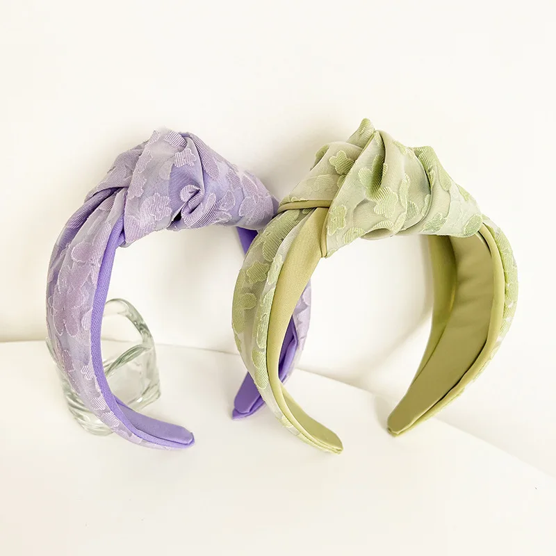 

Flower Satin Lace Big Knot Hairbands Headbands Ornament Accessories Hair Accessories Wholesale