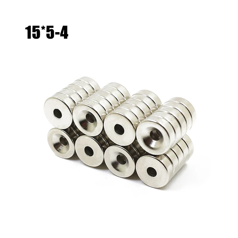 

10/15/20 Pcs 15x5-4mm Neodymium Magnet Round N35 NdFeB Magnet Rare Earth Magnet Powerful Permanent Magnetic Small imanes Disc