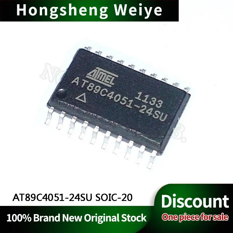 5 шт., новинка, Φ AT89C4051, электронная микросхема, скидка, продажа