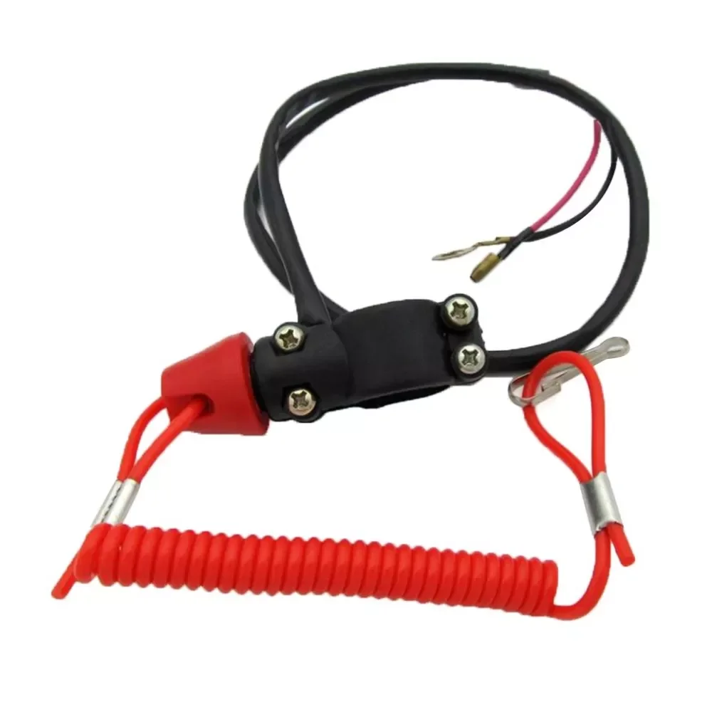 

Motorcycle Tools Tether Lanyard Emergency Kill Stop Engine Switch Push Button for ATV Motorcycle Boat Interruptor de parada l mo