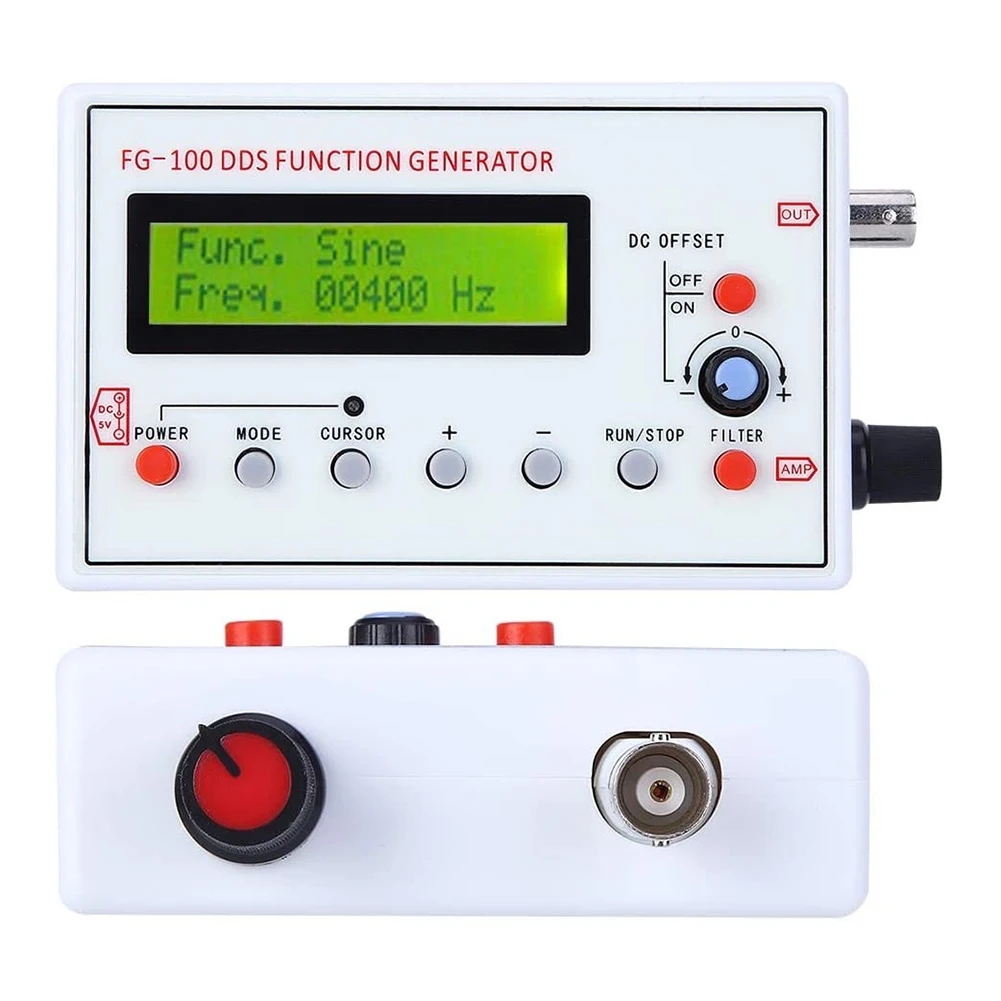 Генератор сигналов FG100 DDS 1 Гц 500 кГц диапазон частот необходимый инструмент для
