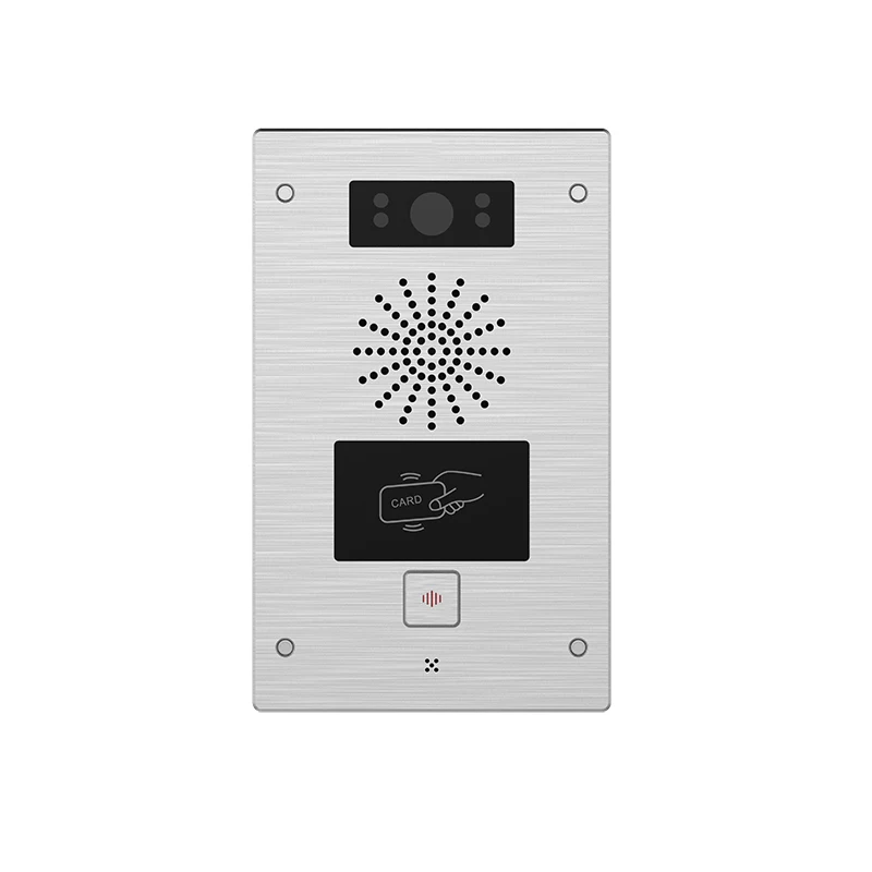 

2 SIP Lines HD Video ,HD Audio Dual Video Streams PoE Enable Support ONVIF, i32V SIP Video Door Phone