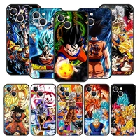 phone case cover for oppo a53s f19 a53 a74 a93 a54 a16s a15s a31 official casing cell full black goku dragon ball anime cartoon