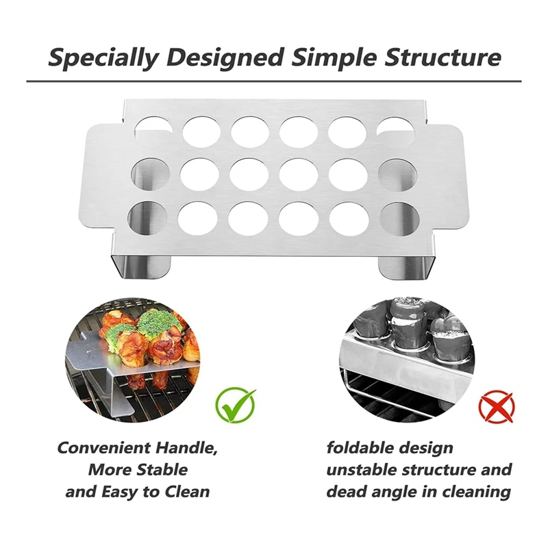 GRILLERS Jalapeno Поппер-держатель для барбекю антипригарный гриль гриля с сердцевиной -