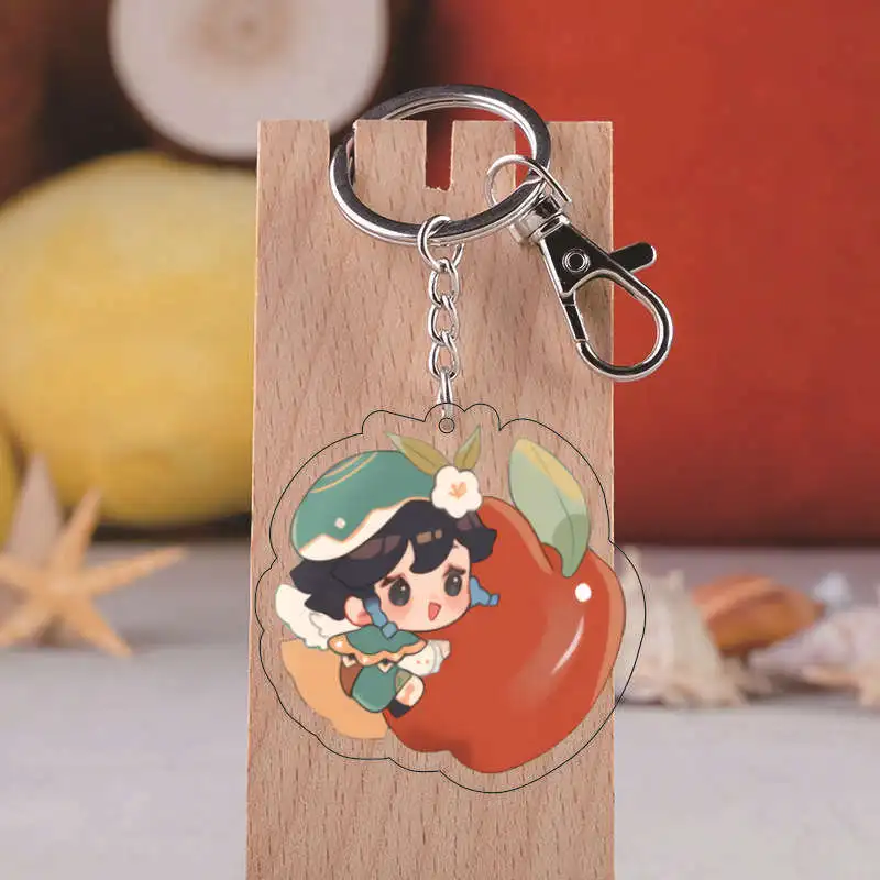 Милый игровой персонаж акриловый брелок с героями мультфильма Genshin SAYU Yoimiya Kazuha