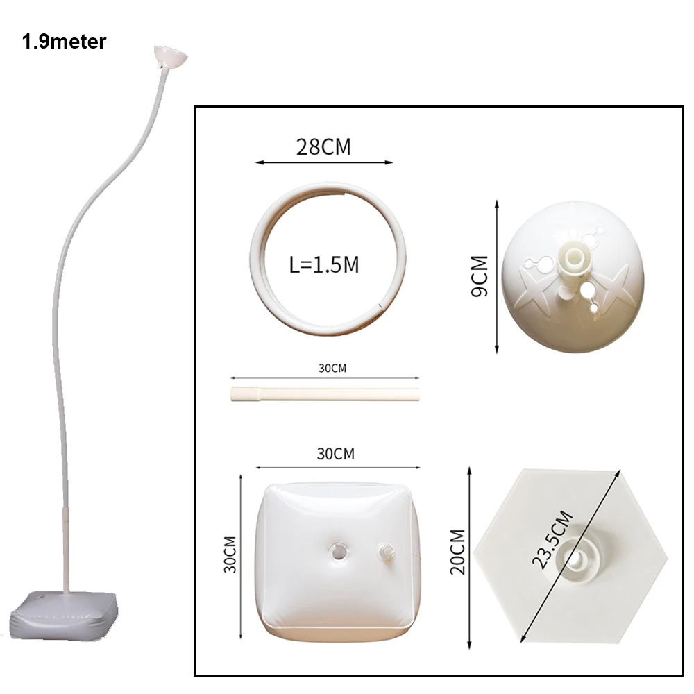 Футов и 6 футов высокая свобода изгиба половина воздушного шара набор для арки