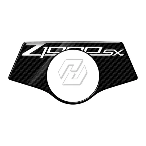 Трехслойная защитная накладка на кокетку из углеродного волокна для Kawasaki Z1000SX 2011-2017