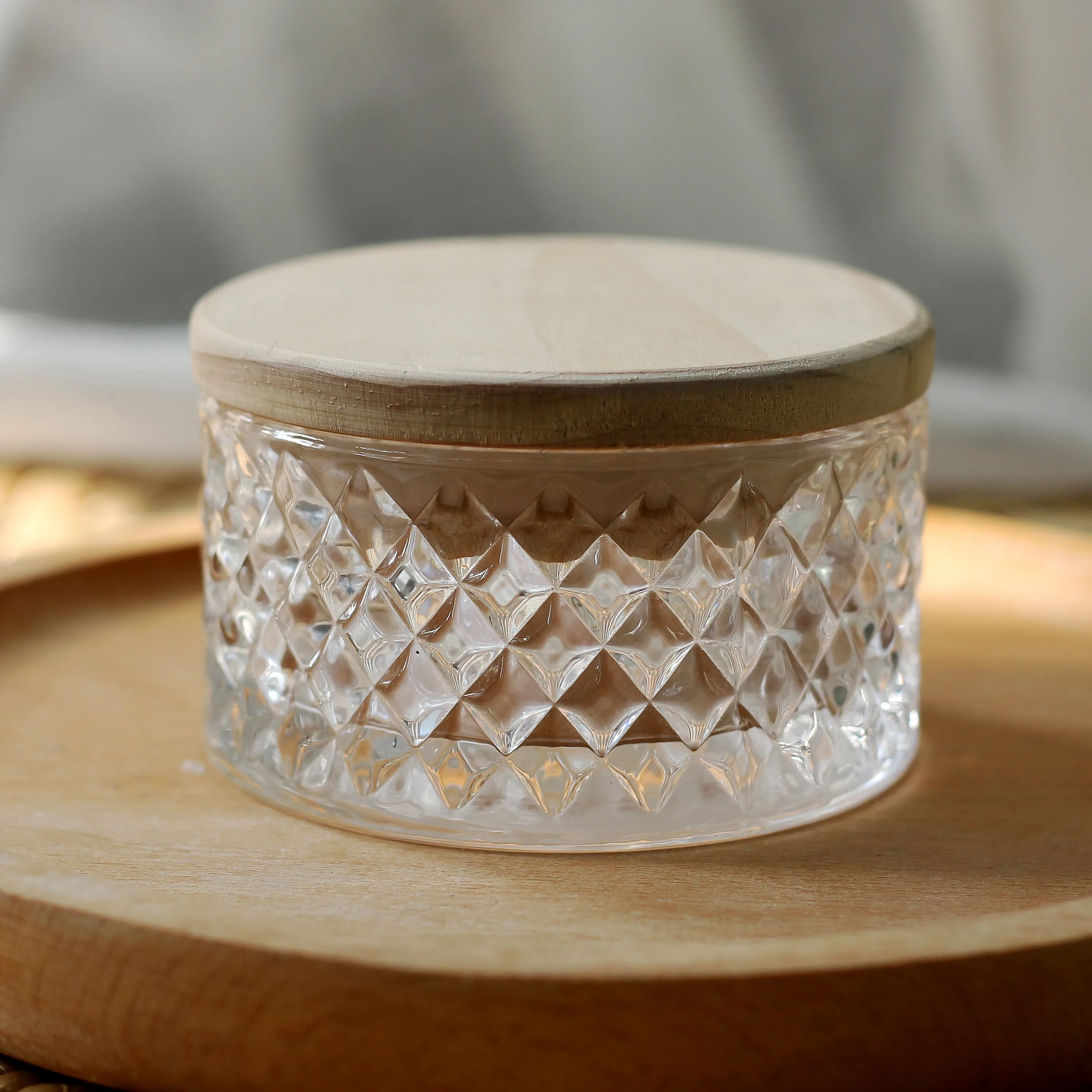 

Стеклянный резервуар для хранения в скандинавском стиле