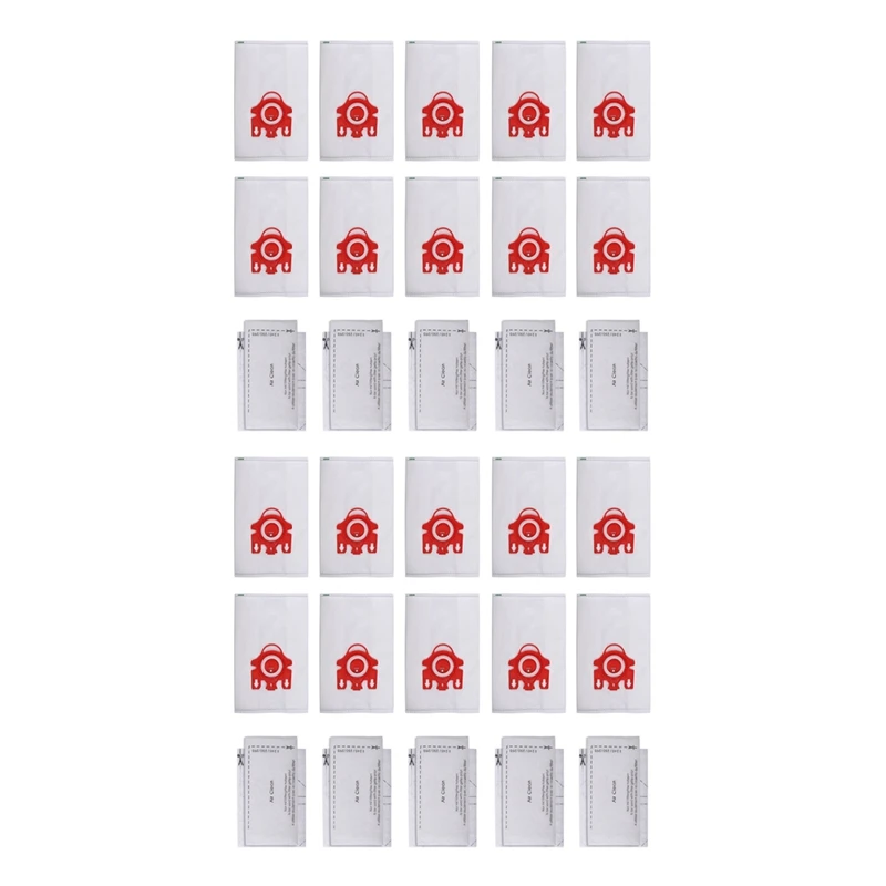 

40X Dust Bag Vacuum Cleaner Filter Bag For Miele FJM Air Clean Vacuum Cleaner