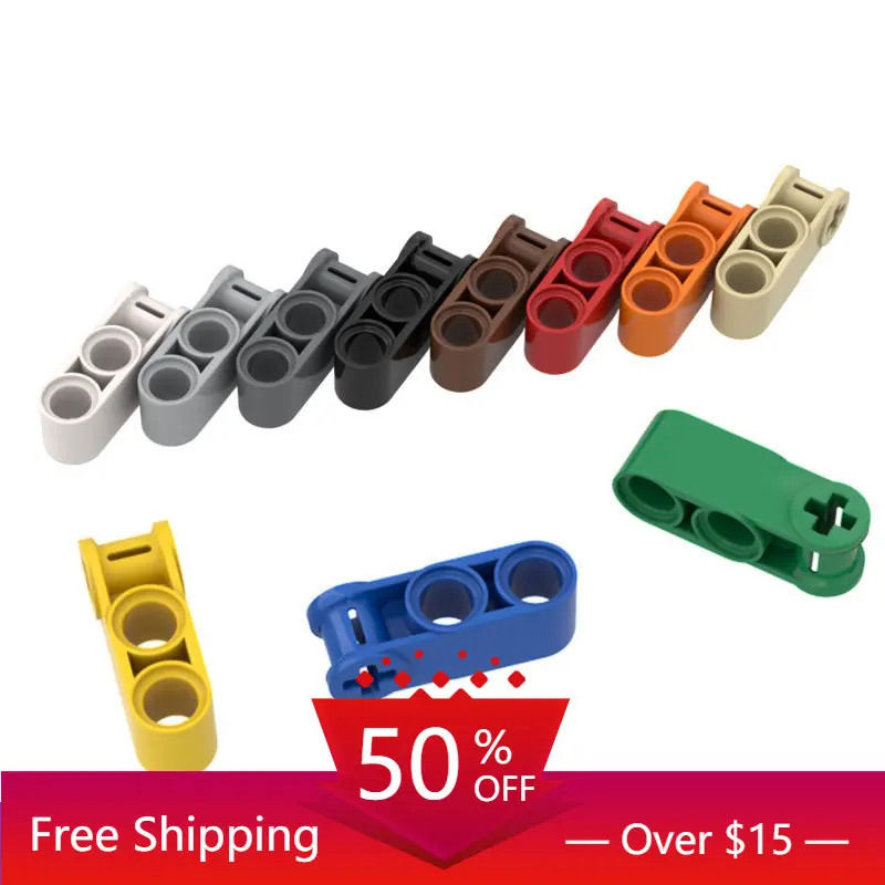 

10PCS MOC Bricks 42003 1x3 Cross Shaft Parts DIY And Bolt Connector Parts Compatible Educational Parts Toys