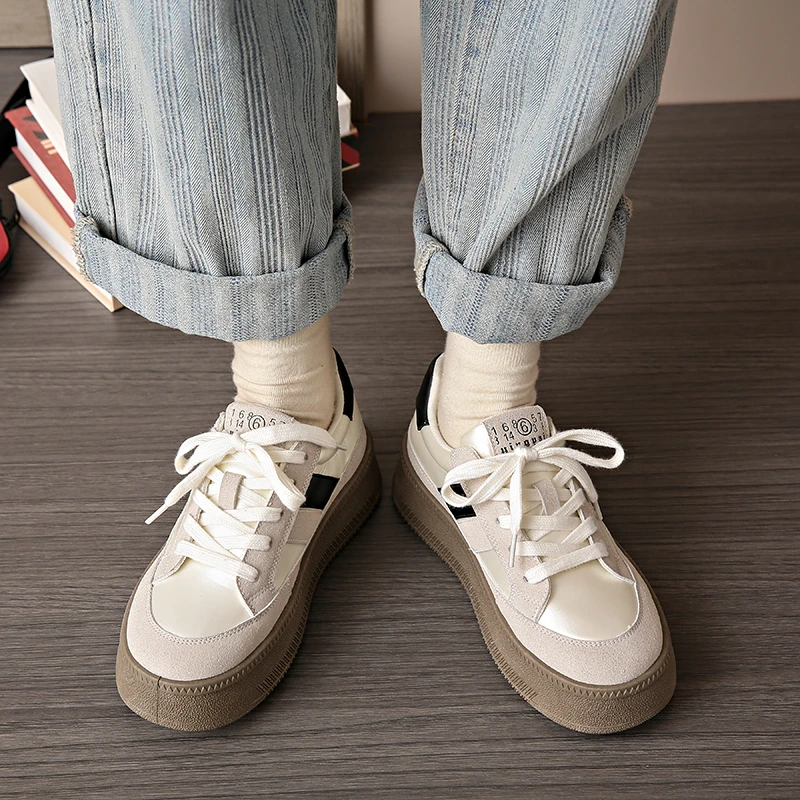 

Женские кроссовки на толстой подошве, легкие повседневные кроссовки белого цвета, универсальная модная спортивная обувь, Новинка осени 2023