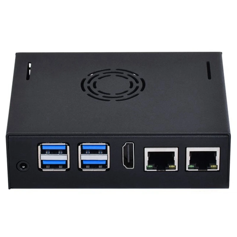 Специальный металлический корпус для Visionfive2 с охлаждающим вентилятором