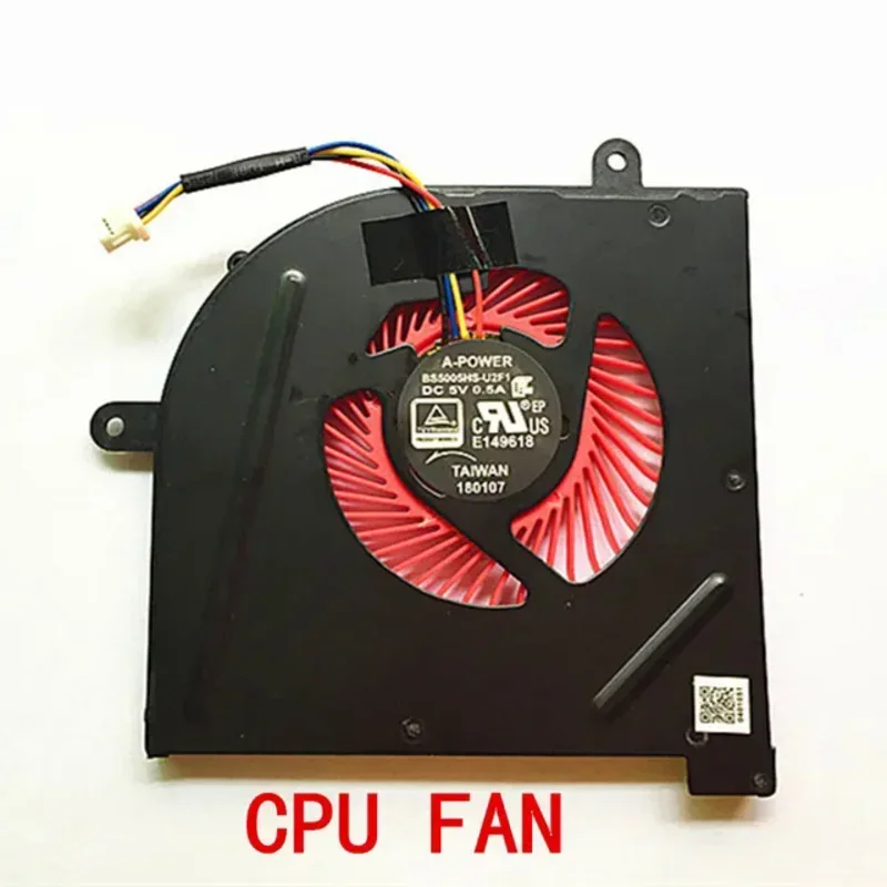 НОВЫЙ вентилятор охлаждения процессора ноутбука для MSI GS63VR GS63 GS73 GS73VR MS-17B1 Stealth Pro