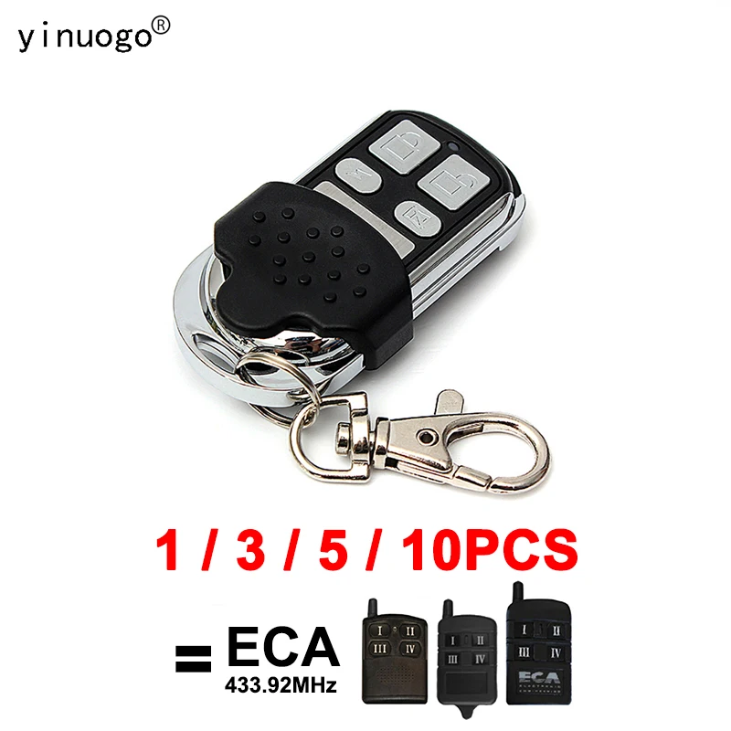 

ECA Electric Gate Remote Control 433.92MHz Rolling Code For ECA 81CR 82CR 84CR ACR-6 Receiver Remote Control Garage Door Opener
