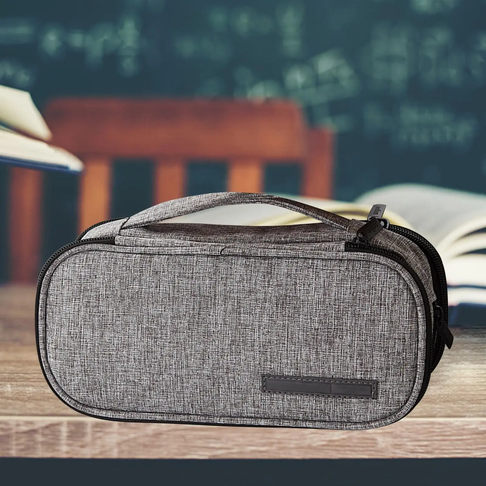 

Пенал тканевый на молнии, чехол для карандашей и карандашей большой вместимости, офисные принадлежности, принадлежности для школы и офиса, 1...