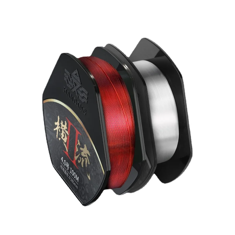 

Рыболовная леска из основной нитки, большая телескопическая удочка, леска для перекрестного потока, Подлинная прочная нейлоновая рыболовн...