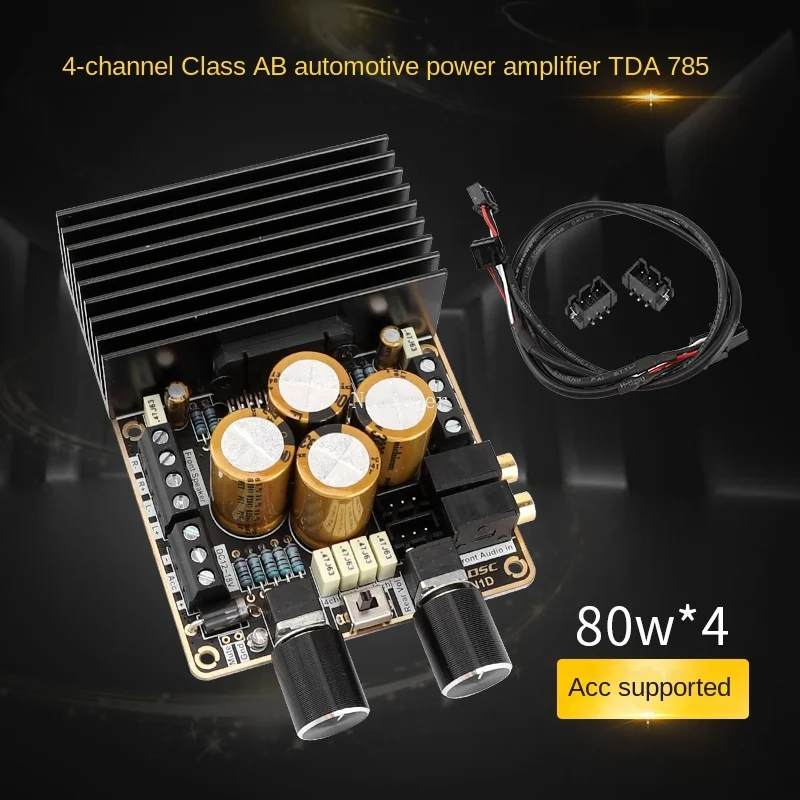 Nvarcher TDA7850 стерео 4*80 Вт Плата усилителя мощности ACC автомобильный класс AB