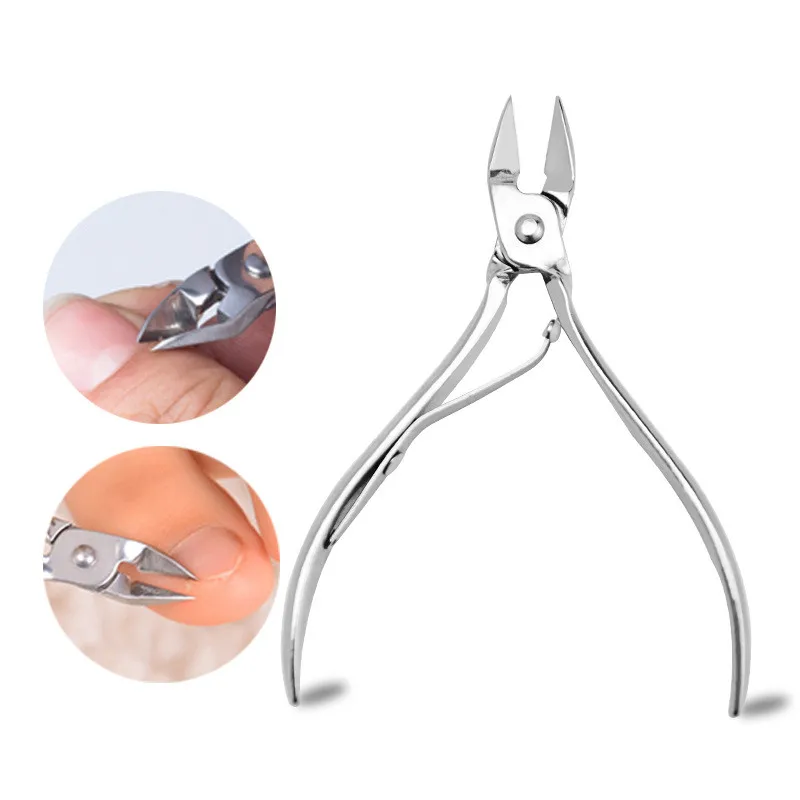 

1pc Cuticle Nippers Nail Manicure Scissors Clippers Trimmer Dead Skin Remover Pedicure Stainless Steel Cutters Nail Art Tools