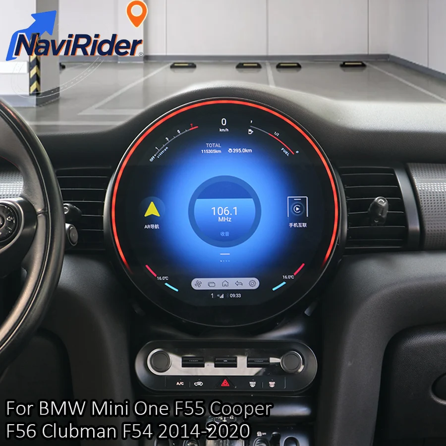 

11,8-дюймовый Android для BMW Mini One F55 Cooper F56 Clubman F54 2014-2020 навигация GPS мультимедийный плеер Carplay стерео авторадио