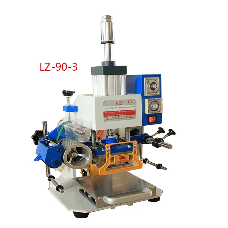 120*80 мм машина для горячего тиснения с логотипом крафт-бумага пневматический
