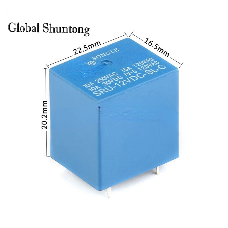 10 шт. SRU- 05V 12V 24vdc-sl-a-sl-c 4-контактное/5-контактное реле 15A T70 Набор для творчества электронный