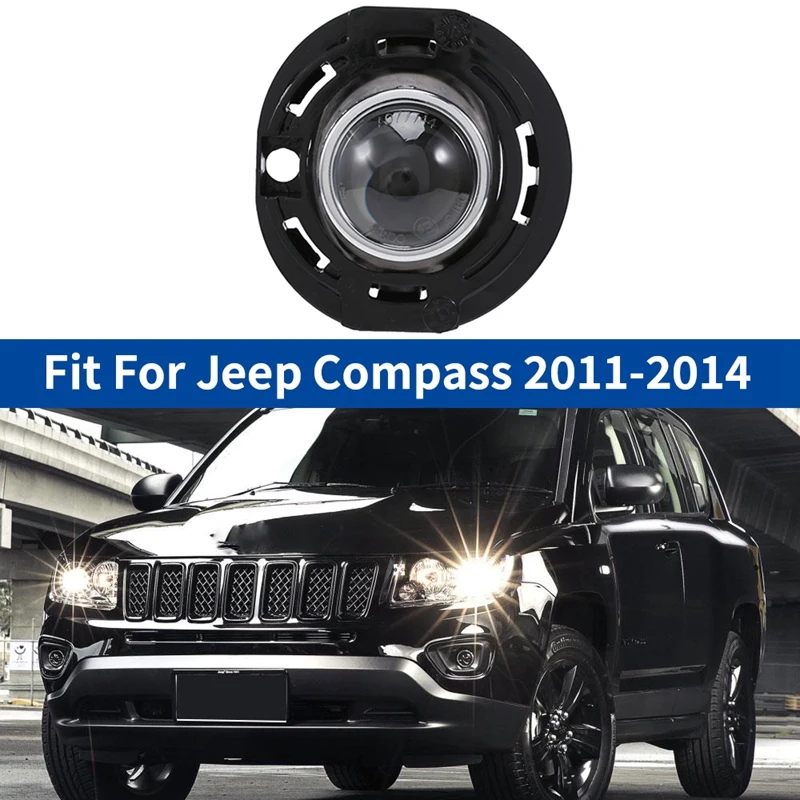 

Projector Fog Lights Front Driving Bumper Lamps Fog Light Lamps For Challenger 2015-2021 Grand Cherokee Durango Avenger