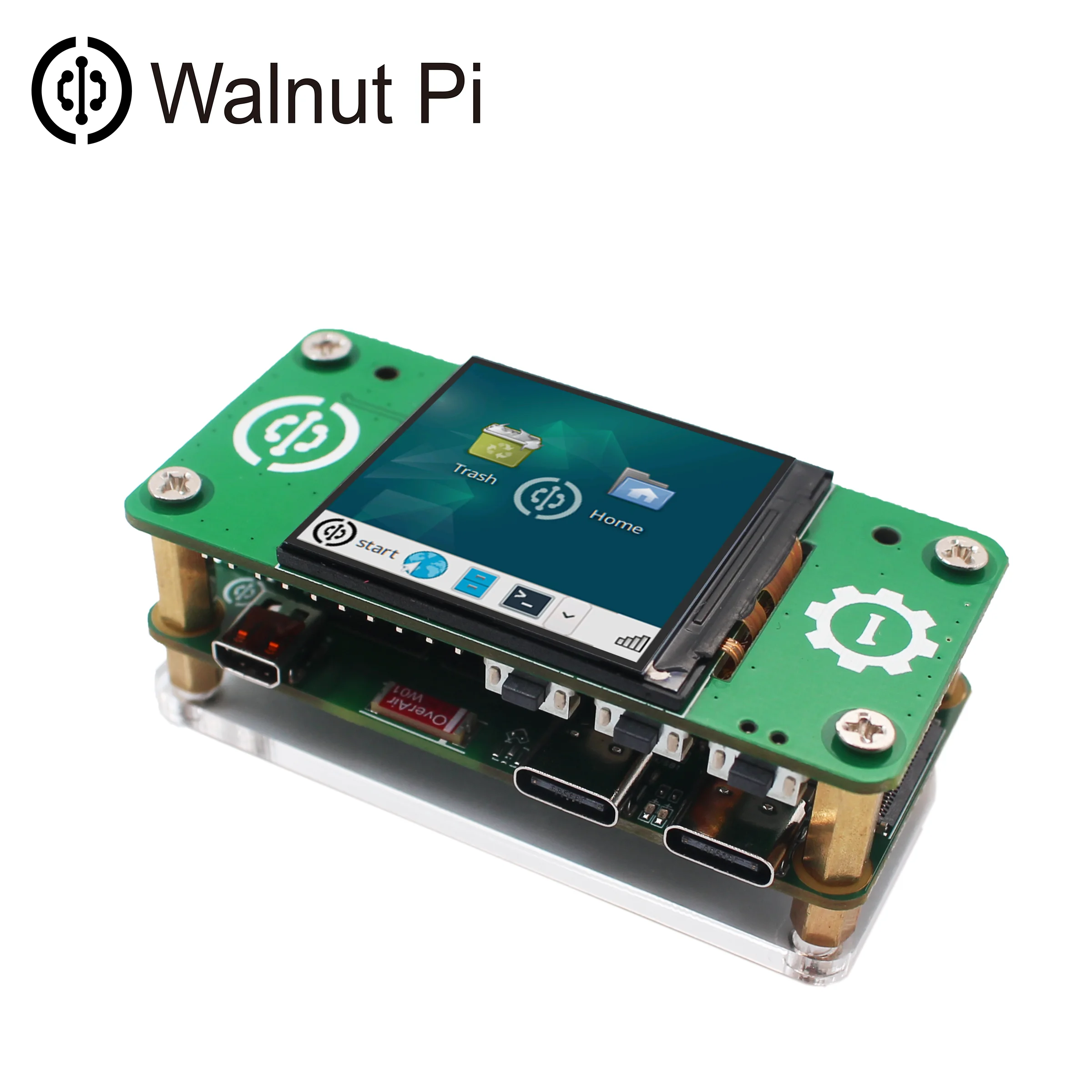 Walnut Pi WalnutPi ZeroW 1 54-дюймовый высокоскоростной ЖК-дисплей SPI Linux Development Borad