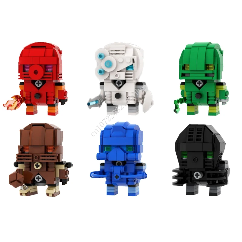 

1195PCS MOC Famous Movie Characters Toa Mata Bionicle Brickheadz Building Blocks Classics Cartoon Anim Figures Kids Toys Gifts