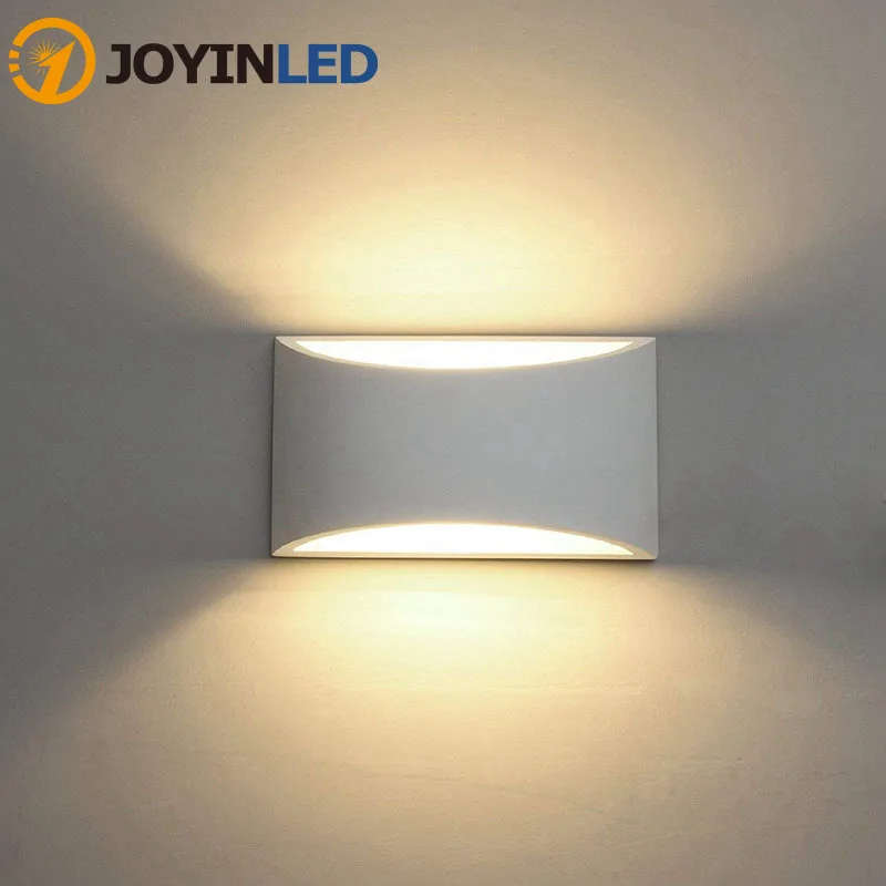 

Indoor Modern LED Wall Sconce Interior Wall Lights Set of 2 Up and Down Wall Mount Light for Living Room Bedroom Hallway