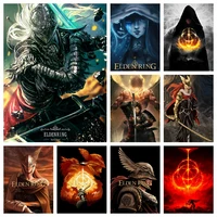 5d diamond painting elden ring game picture home decor anime poster diy embroidery cross stitch wall painting wallpaper