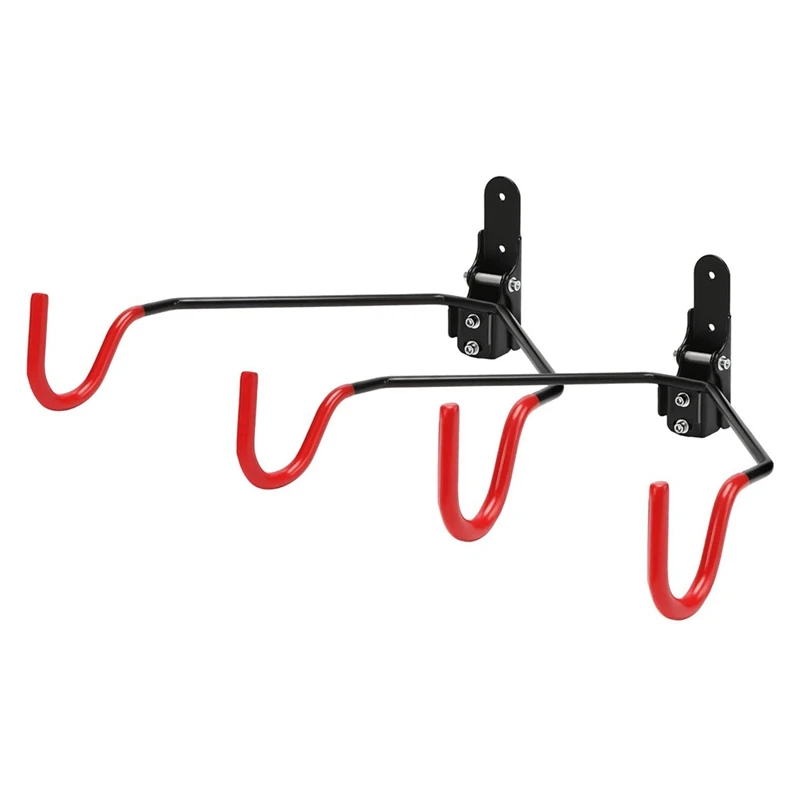 

Bike Wall Mount, Horizontal Bicycle Indoor Storage Hanger Rack for Garage and Apartment,Heavy Iron Made,Support to 88Lbs