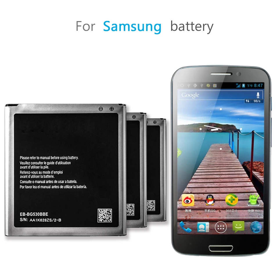 

Аккумулятор для Samsung Galaxy Grand Prime G530 G530F G5308W G531 G531f G531h J3 2600 J5 2016