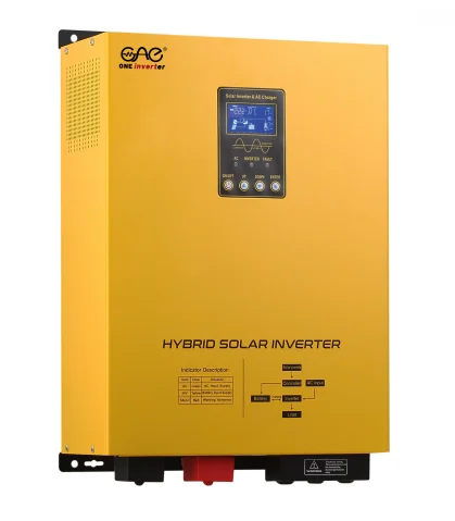 

Автономный солнечный инвертор 5 кВт с контроллером Солнечного Заряда MPPT, солнечная энергия