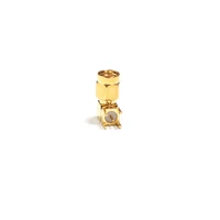1pc sma male plug rf coax modem convertor connector pcb mount right angle goldplated new wholesale