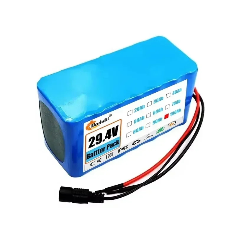 Dadolii 7S3P 24V Литий-ионный аккумулятор 100 Ач + зарядное устройство 2А
