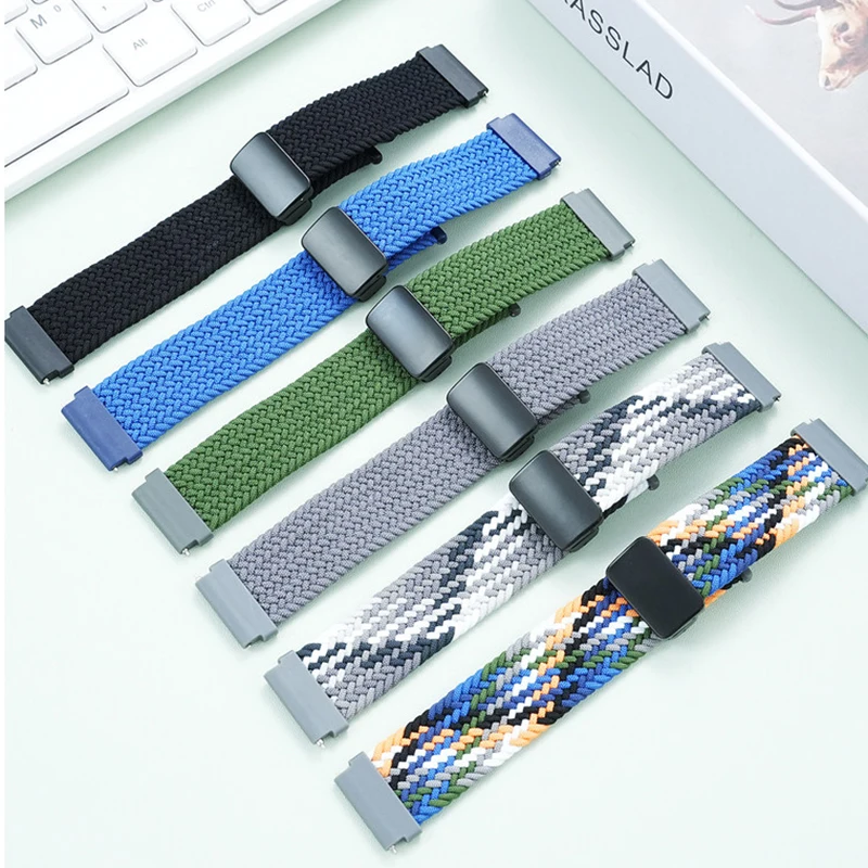 Эластичный нейлоновый ремешок для часов, совместимый с Casio Swordfish MTP-13741375 EFR-303L303D304 EQB-501 EFS-S500, с магнитной застежкой. (art.: 3920db2509292) - 3920db2509292