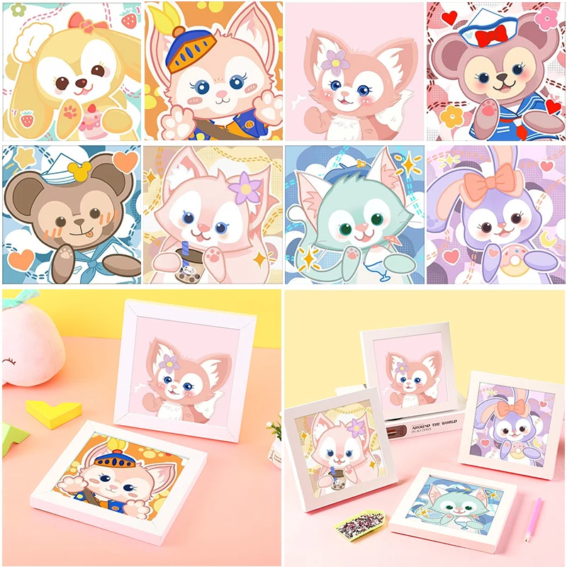 

Алмазная мозаика для детей, алмазная вышивка с кристаллами