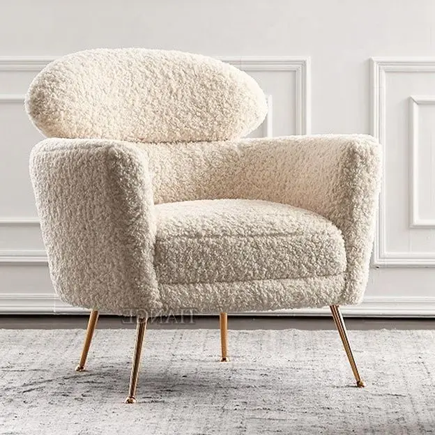 

Современный дизайн мебели, валлийский стул из искусственной овчины, мебель с одним дизайном, мебель для гостиной, домашние диваны