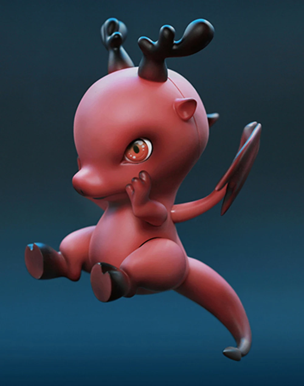 BJD 1/6 Новинка Джерси Дьявол Дракон bjd Обнаженная кукла без макияжа