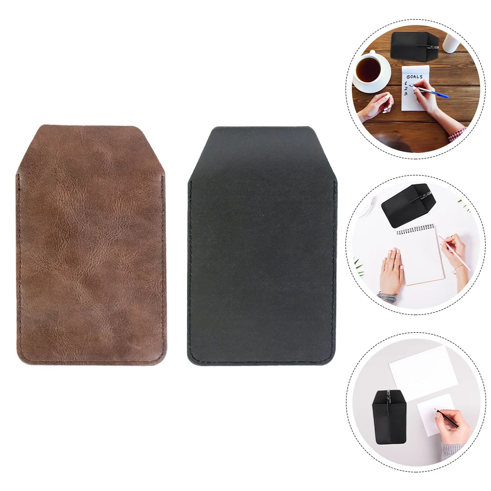 

Держатель для ручек, карманная сумка, Ранняя Канцелярия, органайзер для ручек, хранения брюк, рубашек, пальто, кожаные держатели для медсест...