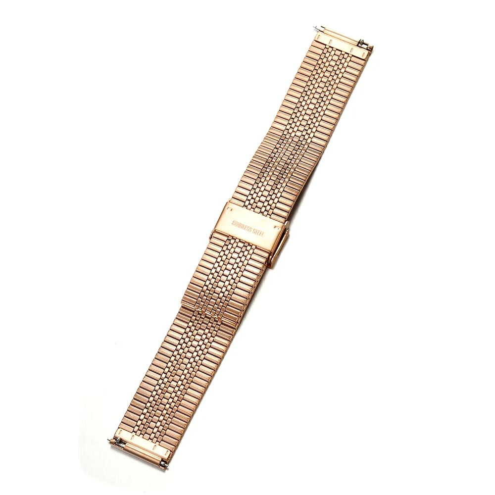 316L Stainless steel quick release bar 18mm 20mm 22mm Watch Band Strap Band Bracelet Fit For  Smart Watch