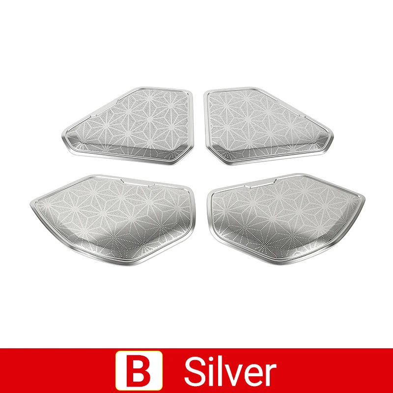 

Abaiwai для Toyota Rav4 XA50 2019 2020 2021 2022 2023 2024 2025 Авто дверной аудио динамик, накладка, аксессуары из нержавеющей стали