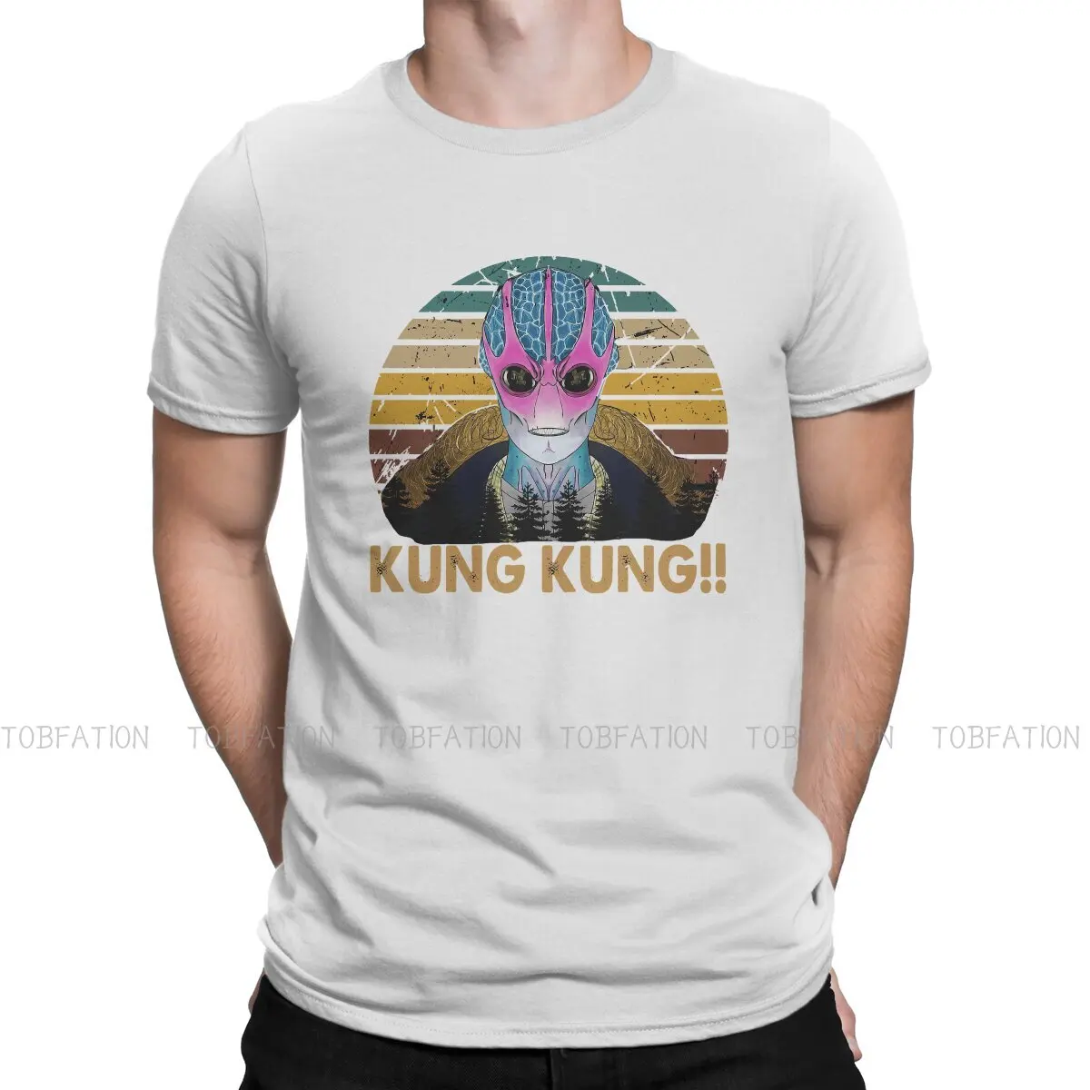 

Resident Alien Alan Wray Tudyk Original TShirts Vintage Kung Kung Personalize Homme T Shirt New Trend Clothing Size S-6XL
