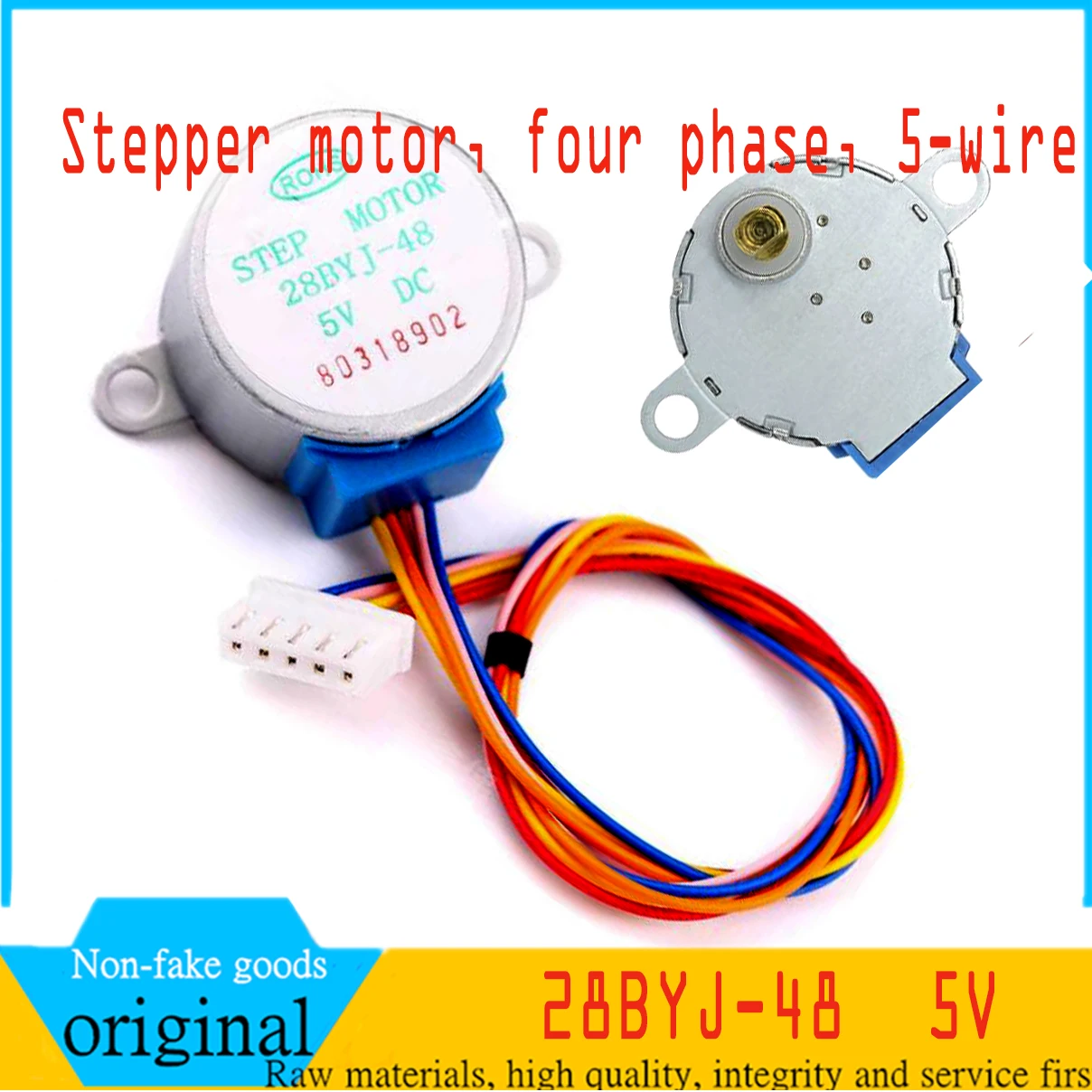 

5V 4-phase 28BYJ-48 DC gear stepper motor+ULN2003 drive board ULN2003 PIC MCU DIY