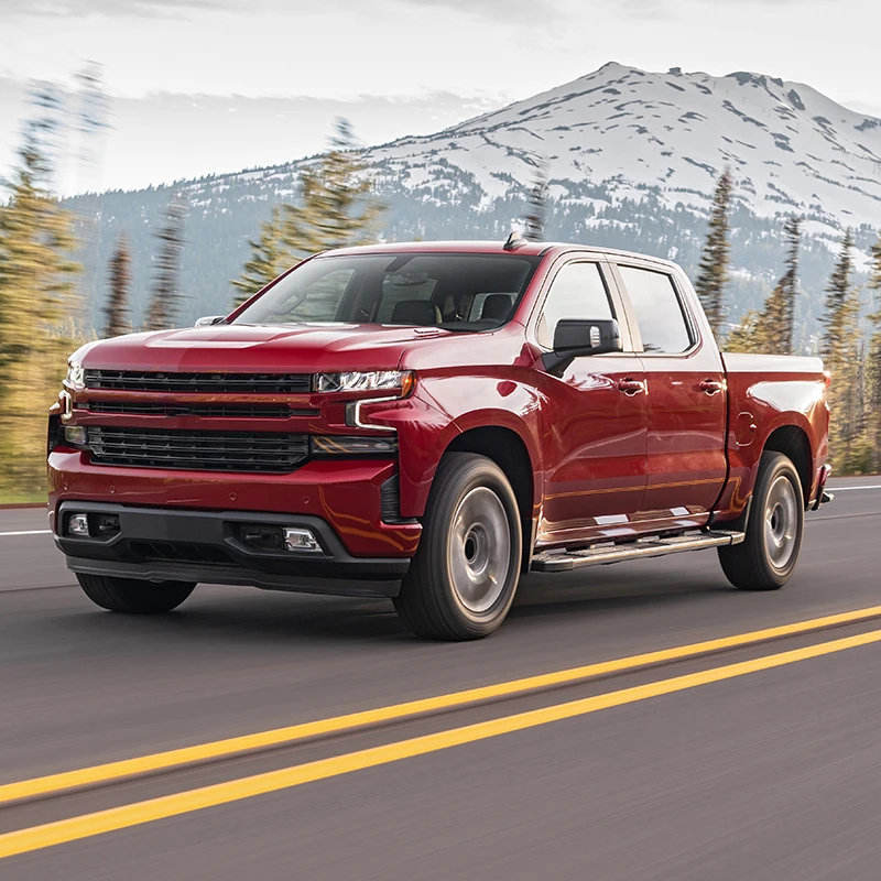 6 шт. накладки на столб автомобильной двери для Chevrolet Silverado GMC Sierra 1500 2019 2020 2021-2024
